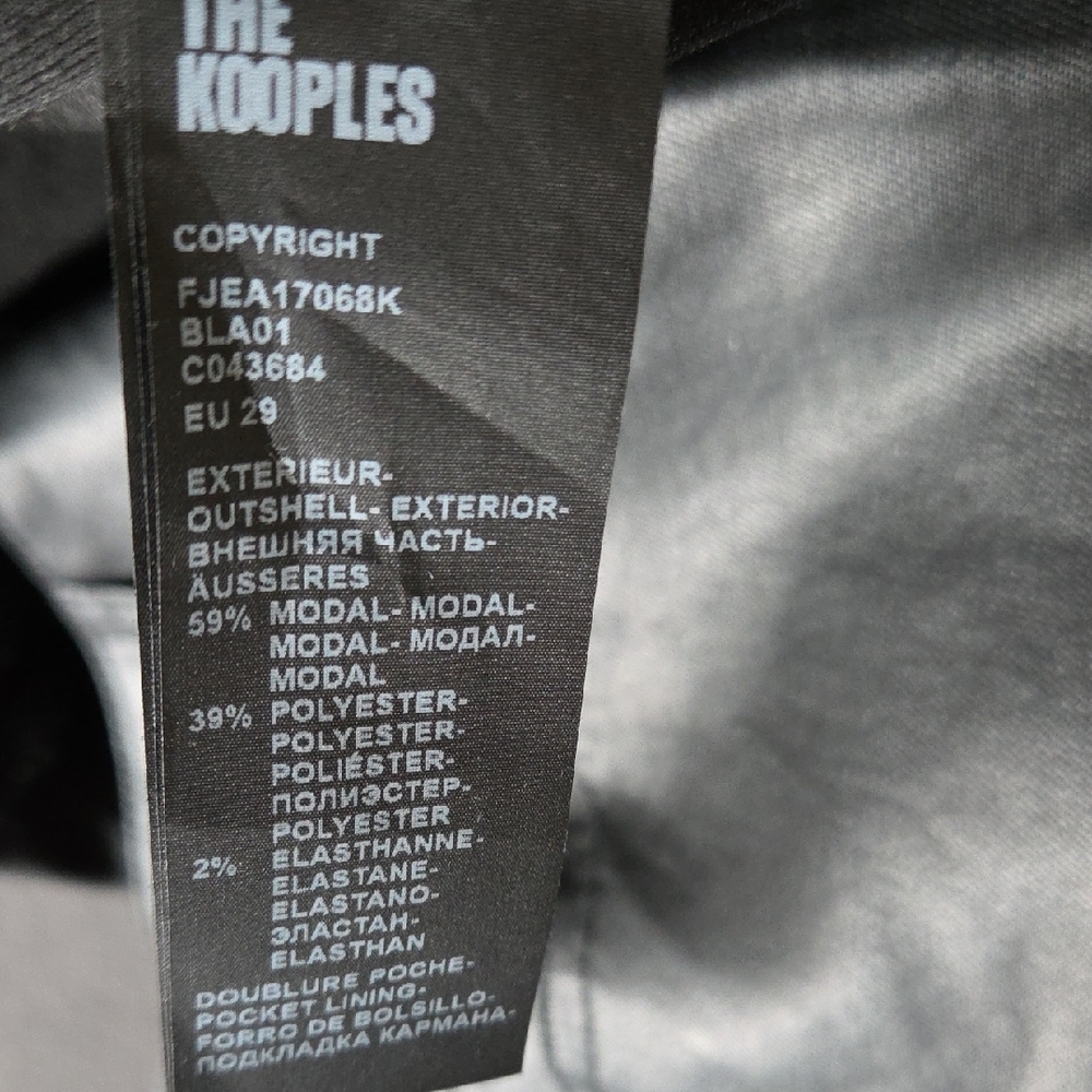 The Kooples Franky Coated Jean - Picture 10 of 10